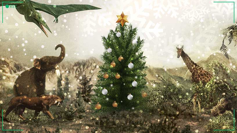 Vánoce s dinosaury v Muzeu Karla Zemana