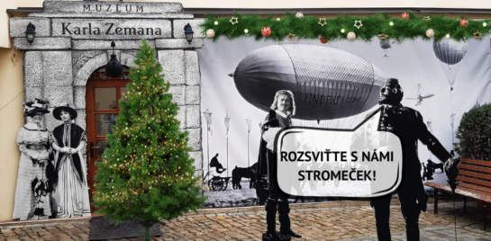 Rozsviceni vanocniho stromecku
